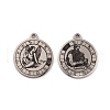 Non-Tarnish (Defective Closeout Sale: Scratched) 201 Stainless Steel Pendants STAS-XCP0001-91-2