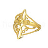 Fashionable 304 Stainless Steel Finger Rings for Women FS-WG5976D-07-2