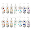 Brass Dangle Earring EJEW-TAC00015-11