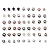 Acrylic & Resin & Polymer Clay Rhinestone European Beads FPDL-S015-04E-2