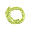 Dyed Natural Malaysia Jade Rondelle Beads Strands X-G-E316-2x4mm-41-2