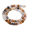 Natural Blue Chalcedony Beads Strands G-H078-C45-6mm-3