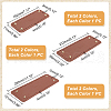TPR Plastic Imitation Leather Bag Bottoms Set FIND-WH0013-93-6