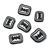 Halloween Theme Handmade Polymer Clay Cabochons CLAY-M005-25-2