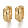 Brass Chunky Small Huggie Hoop Earrings for Women EJEW-SZ0001-45-1