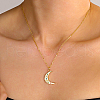 Brass Pendant Necklaces HA5496-2-2