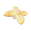 Rack Plating Brass Connector Charms KK-E067-02G-3