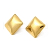 Ion Plating(IP) 304 Stainless Steel Stud Earrings EJEW-I281-08G-1