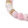 Natural Mixed Gemstone Beads Stretch Bracelets for Women BJEW-TA00573-03-4