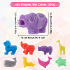 SOFPLATE 300G 2 Styles Plastic Beads FIND-SP0002-62-2