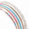 Glass Seed Beads Stretch Bracelet Sets BJEW-JB08955-6