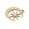 201 Stainless Steel Pendants STAS-V005-01G-2