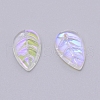 Handmade Luminous Top Drilled Gold Sand Lampwork Beads LAMP-CJC0004-36-2