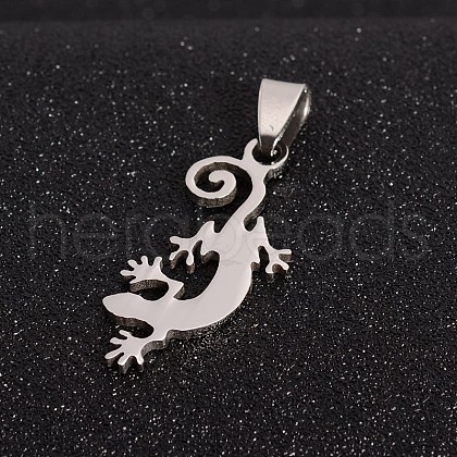 Tarnish Resistant Boy Jewelry Original Color 201 Stainless Steel Pendants STAS-I032-216-1