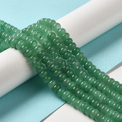 Natural White Jade Beads Strands G-E507-01G-1
