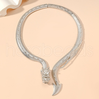 Alloy Choker Necklaces FS-WG9B8C3-04-1