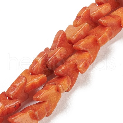 Natural Howlite Beads Strands TURQ-K006-01C-1