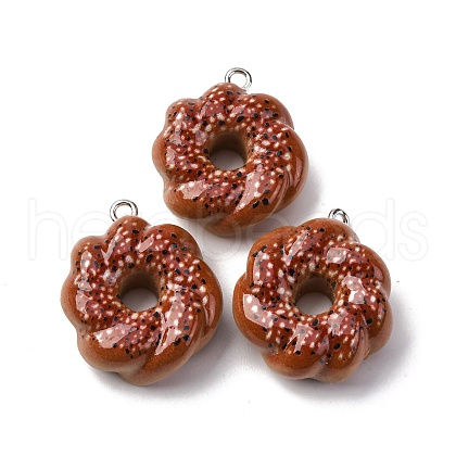 Opaque Resin Pendants CRES-U007-03P-02-1