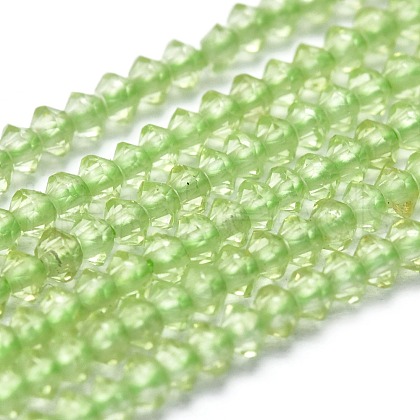 Natural Peridot Beads Strands G-F686-12A-01-1