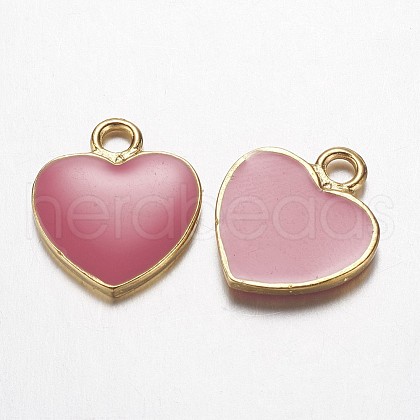 Alloy Enamel Pendants ENAM-G062-A01-1