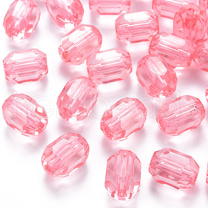 Transparent Acrylic Beads TACR-S154-24A-26-1