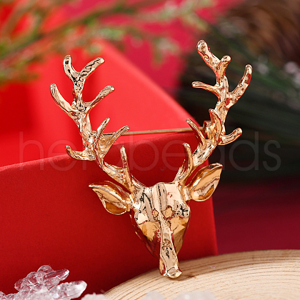 Christmas Theme Alloy Brooch Pin LK2414-8-1