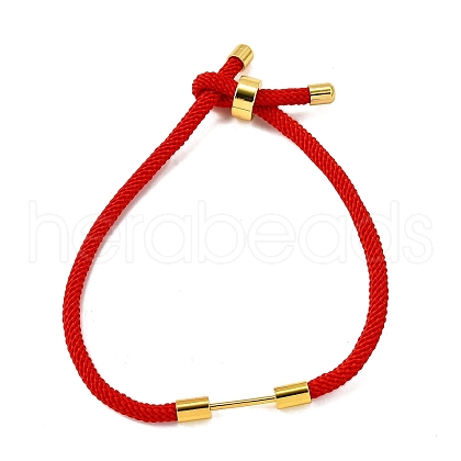Braided Nylon Cord Bracelet Making MAK-A017-D03-41G-1