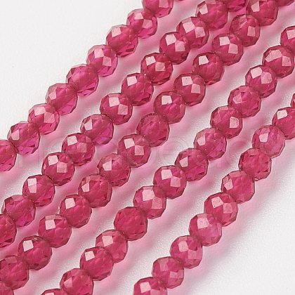 Natural Quartz Crystal Bead Strand G-G680-19-1
