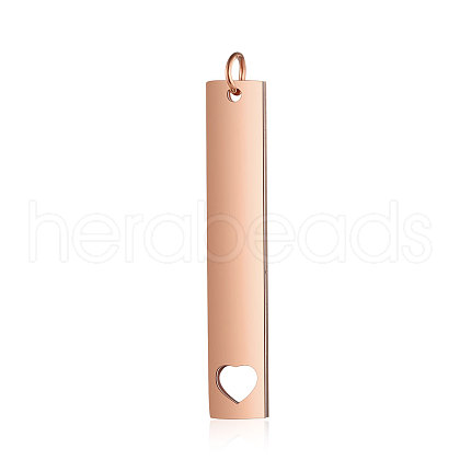 201 Stainless Steel Pendants STAS-S105-T603D-3-1