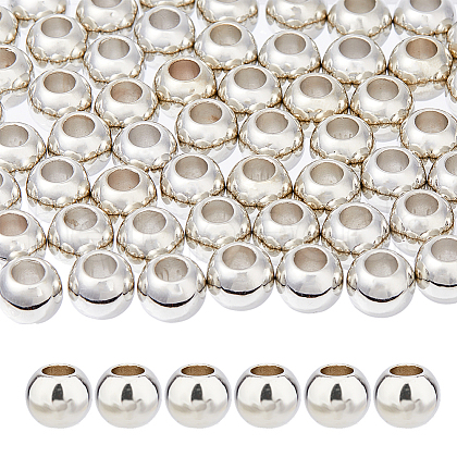 DICOSMETIC 150Pcs CCB Plastic European Beads CCB-DC0001-20-1