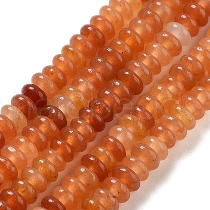 Natural Red Aventurine Beads Strands G-K343-C20-01-1