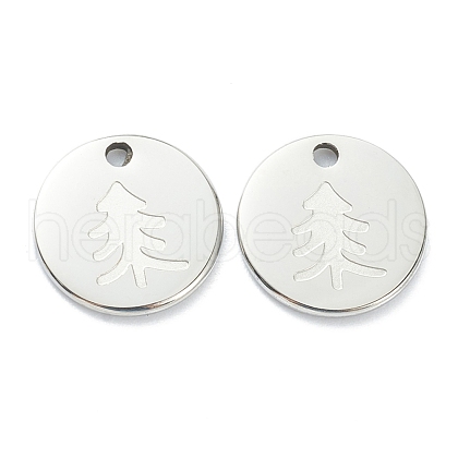 Non-Tarnish 304 Stainless Steel Charms STAS-P280-13P-1