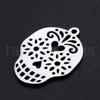 Non-Tarnish 201 Stainless Steel Pendants STAS-S105-JN882-1-1