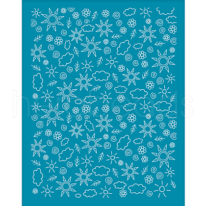 Silk Screen Printing Stencil DIY-WH0341-302-1