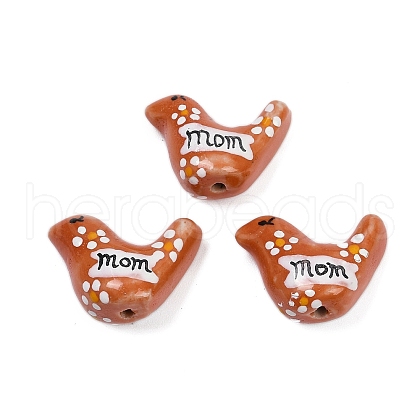 Mother's Day Handmade Porcelain Beads PORC-I029-05-1