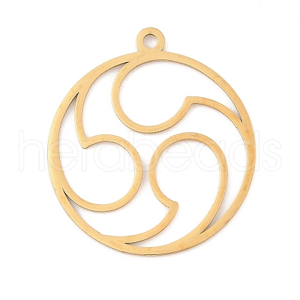 304 Stainless Steel Pendants STAS-Z109-15G-1