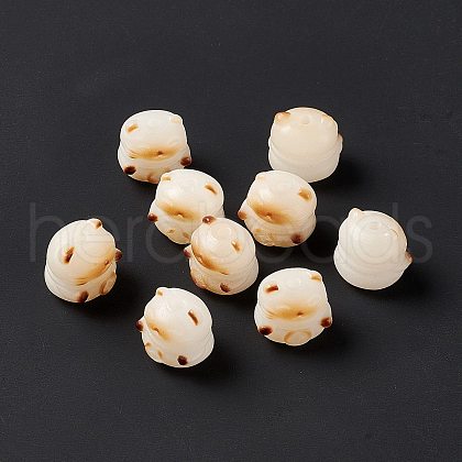 Carved Natural Bodhi Root Beads FIND-C012-02A-1