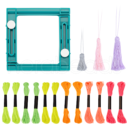 1Pc Plastic Tassel Maker DIY-WH0308-523-1
