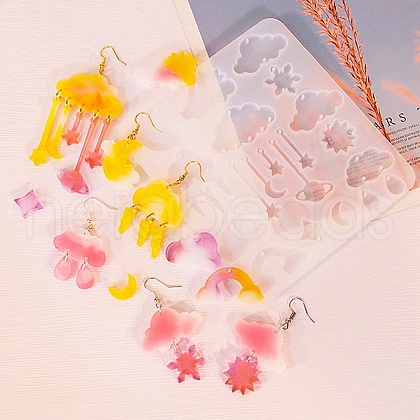 DIY Pendant Silicone Molds SIL-F009-03-1