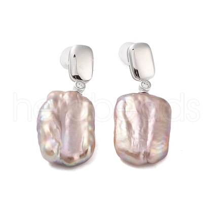 Mother's Day Jewellery 925 Sterling Silver Studs Earring EJEW-H002-35P-1