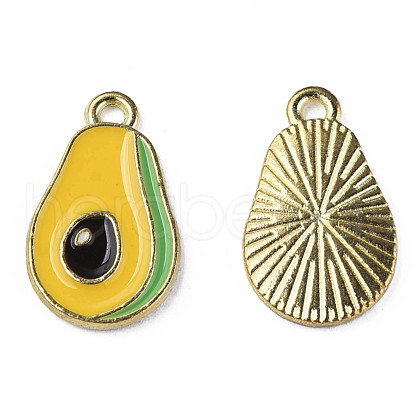 Alloy Enamel Pendants ENAM-N059-07-1