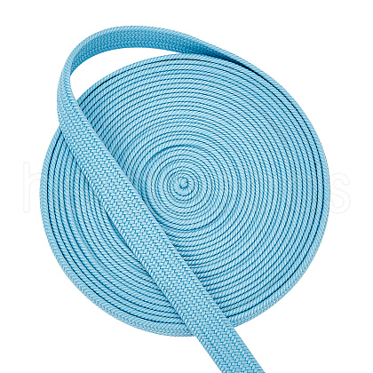 Cotton & Silk Blended Yarns Ribbon for Handle OCOR-WH0085-71C-1