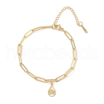 304 Stainless Steel Bracelets BJEW-Q340-03G-1