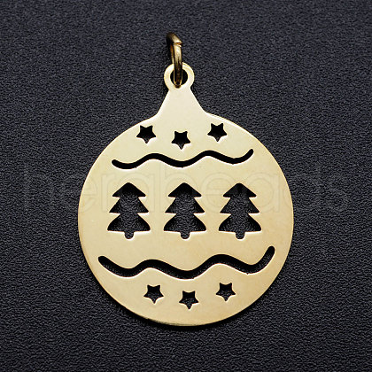 201 Stainless Steel Pendants STAS-T046-JA339-2-1