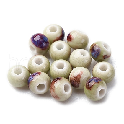 Handmade Porcelain Beads PORC-D300-A09-1