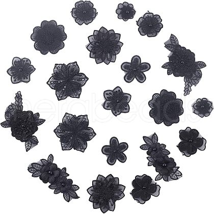 Computerized Embroidery Cloth Sew on Patches DIY-NB0004-08-1