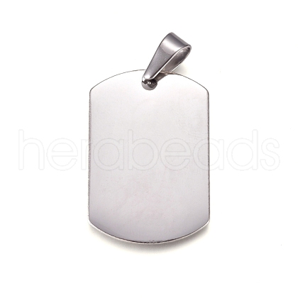 Tarnish Resistant 304 Stainless Steel Pendants STAS-I135-34P-1