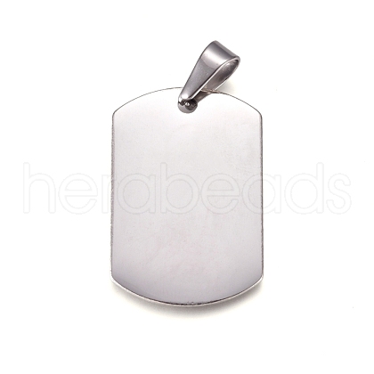 304 Stainless Steel Pendants STAS-I135-34P-1