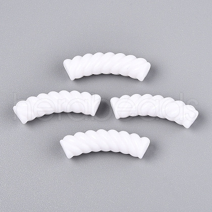 Opaque Acrylic Beads X-OACR-A016-03K-1