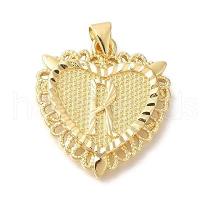 Rack Plating Brass Pendants KK-I722-09G-R-1